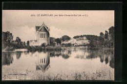 CPA St-Florent-le-Vieil, Le Marillais, Uferanlagen Avec L'Église  - Sonstige & Ohne Zuordnung