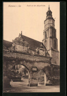 AK Kamenz I. Sa., Portal An Der Hauptkirche  - Kamenz