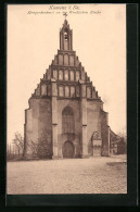 AK Kamenz I. Sa., Kriegerdenkmal An Der Wendischen Kirche  - Kamenz