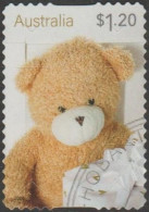 AUSTRALIA - DIE-CUT-USED 2023 $1.20 Special Occasions - Teddy Bear - Gebruikt
