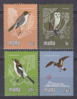 1981 Malta 624-627 Birds 4,00 € - Búhos, Lechuza