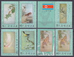 1976 Korea North 1544-1550 Fauna In Painting 19,00 € - Impresionismo