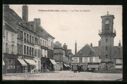 CPA Villers-Cotterets, La Place Du Marché  - Villers Cotterets