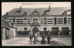 CPA Villers-Cotterets, L'École Des Garcons  - Villers Cotterets