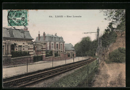 CPA Laon, Rue Lenain  - Laon