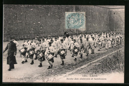 CPA Laon, Ecole Des Clairons Et Tambours  - Laon