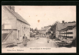 CPA Montgobert, Rue Principale  - Autres & Non Classés