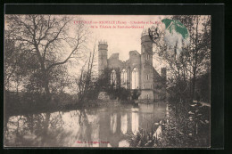 CPA Douville-sur-Andelle, L'Andelle Et Les Ruines De La Filature De Fontaine-Guérard  - Autres & Non Classés