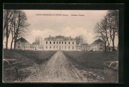 CPA Saint-Georges-du-Vièvre, Chateau Launay  - Autres & Non Classés