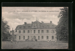 CPA Saint-Georges-du-Viévre, Le Chateau De Launay  - Other & Unclassified