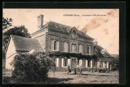 CPA L'Hosmes, Propriété Et Villa De Lucivel  - Other & Unclassified