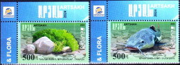 Artsakh 2024 "Europa" Underwater Flora And Fauna." 2v Quality:100% - Arménie