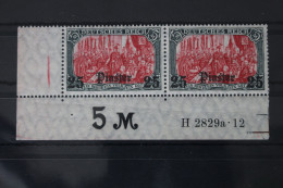 Deutsche Auslandspostämter Türkei 47b HAN Postfrisch Eckrandpaar #WT596 - Deutsche Post In Der Türkei
