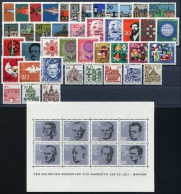 BRD Bund Jahrgang 1964 Postfrisch Jede MiNr 1x Mit Block #BRD-XX-1964 - Andere & Zonder Classificatie