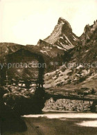 12666579 Matterhorn VS Berghuette Gebirgspanorama Walliser Alpen Matterhorn - Altri & Non Classificati