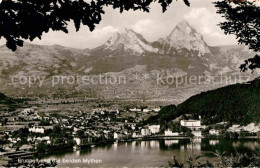 12643789 Brunnen Vierwaldstaettersee SZ Panorama Mit Blick Zu Den Mythen Schwyze - Other & Unclassified