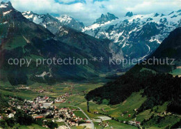 12625709 Engelberg OW Hahnen Schlossberg Spannort Urner Alpen Fliegeraufnahme En - Sonstige & Ohne Zuordnung