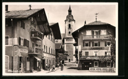 AK Miesbach, Oberer Markt Mit Apotheke  - Miesbach