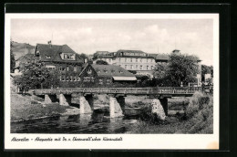 AK Ahrweiler, Ahrpartie Mit Dr. V. Ehrenwall'scher Kuranstalt  - Andere & Zonder Classificatie