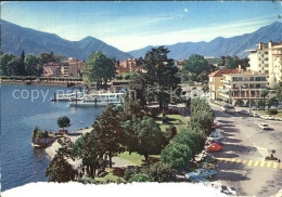 12596659 Locarno Lago Maggiore Gesamtansicht Mit Schifflaende Locarno - Sonstige & Ohne Zuordnung