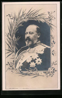 Pc Portrait Edouard VV., Uniformiert Mit Abzeichen  - Royal Families