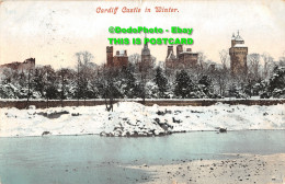 R415007 Cardiff Castle In Winter. Postcard. 1905 - World