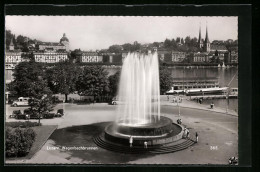 AK Luzern, Partie Am Wagenbachbrunnen  - Luzern