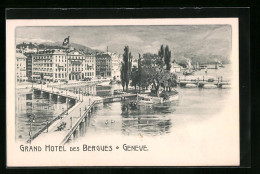 AK Genève, Grand Hotel Des Bergues  - Genève