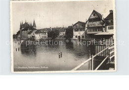 12589249 Steckborn TG Hotel Krone Und Schloss Steckborn - Autres & Non Classés