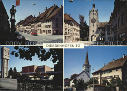 12588709 Diessenhofen Teilansichten Torbogen Siegelturm Kirche Diessenhofen - Other & Unclassified