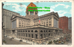 R414342 Chicago. Post Office And Federal Building. Max Rigot Selling. C. T. Amer - World