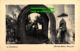 R415042 Casablanca. Nouvelle Medina. Une Porte - World
