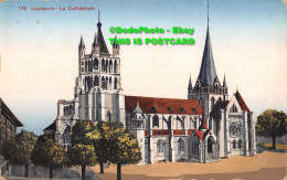 R414345 Lausanne. La Cathedral. Jaeger. G. J. G. 1938 - World