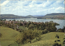 12587759 Mammern Panorama Bodensee Blick Gegen Stein Am Rhein Burg Hohenklingen  - Andere & Zonder Classificatie