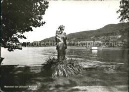12587189 Mammern Kurpark Skulptur Statue Uferpartie Am Bodensee Mammern - Andere & Zonder Classificatie