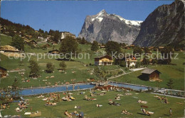 12586209 Grindelwald Gartenbad Hellbach Wetterhorn Grindelwald - Sonstige & Ohne Zuordnung