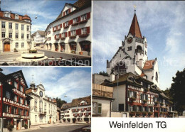 12578839 Weinfelden Thomas Bornhauser Brunnen Rathaus Kirche Weinfelden - Andere & Zonder Classificatie