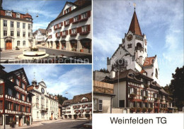 12578059 Weinfelden Mit Thomas Bornhauser Brunnen Rathaus Und Kirche Weinfelden - Autres & Non Classés