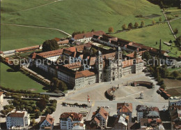 12568679 Einsiedeln SZ Kloster Luftbild Einsiedeln - Other & Unclassified