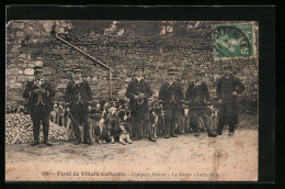 CPA Villers-Cotterets, Équipage Menier, La Meute, Ancienville  - Villers Cotterets