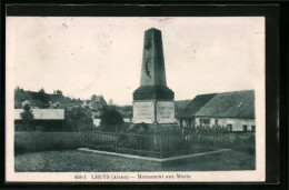 CPA Lhuys, Monument Aux Morts  - Andere & Zonder Classificatie