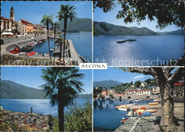 12550459 Ascona Lago Maggiore Stadtansicht Bootsanlegestelle  Ascona - Sonstige & Ohne Zuordnung