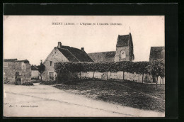 CPA Breny, L'Eglise Et L'Ancien Chateau  - Altri & Non Classificati
