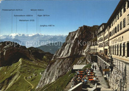 12537499 Pilatus Kulm Hotel Pilatus Kulm Mit Berner Alpen Pilatus  - Altri & Non Classificati