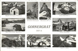 12513689 Gornergrat Zermatt Kapelle Weisshorn Kulmhotel Matterhorn Monte Rosa Hu - Autres & Non Classés