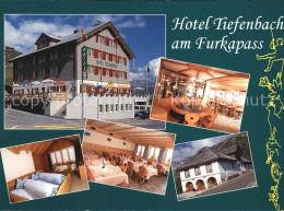 12501599 Realp Hotel Tiefenbach Am Furkapass Restaurant Fremdenzimmer Realp - Otros & Sin Clasificación