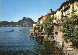 12486309 Gandria Lago Di Lugano Panorama Mit Monte San Salvatore Gandria - Autres & Non Classés