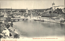 12475269 Schaffhausen SH Blick Von Der Eisenbahnbruecke Aus Schaffhausen - Sonstige & Ohne Zuordnung