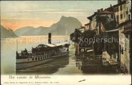 12471089 Gandria Lago Di Lugano Dampfer Gandria - Other & Unclassified