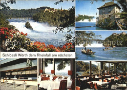 12467149 Neuhausen SH Restaurant Schloessli Woerth Am Rheinfall Neuhausen SH - Andere & Zonder Classificatie